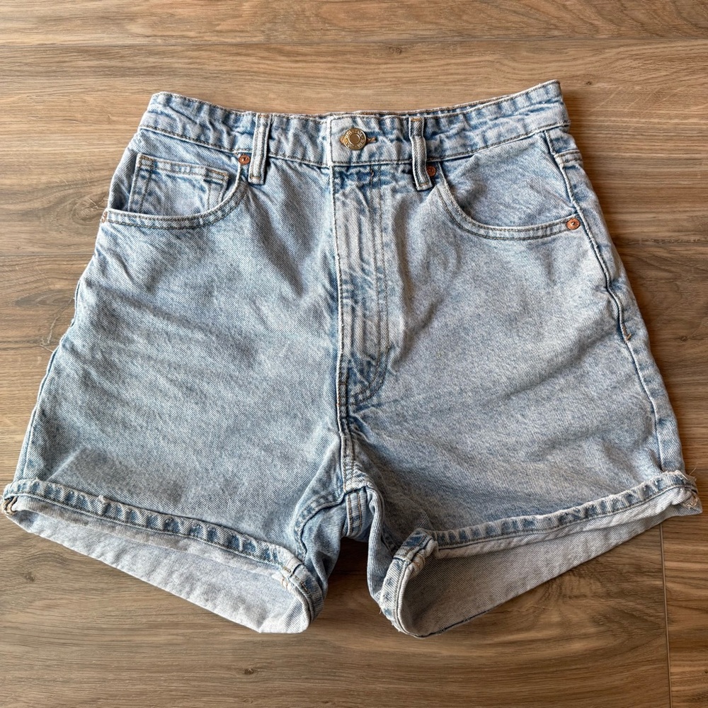 Zara Mom Jean Shorts